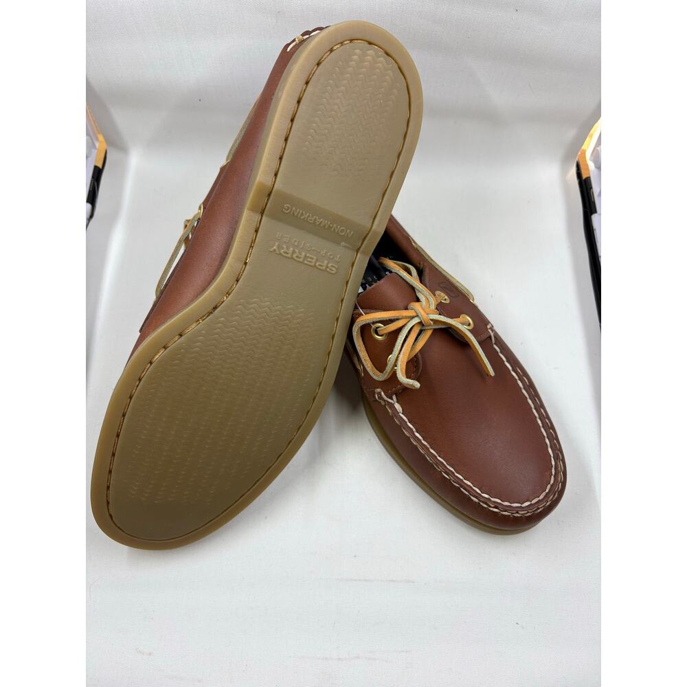 Men’s Sperry Top Sider Leather Shoe- Honey Sole - Picture 4 of 6